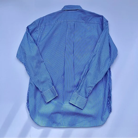 Women’s Polo Ralph Lauren Blue Striped Shirt - Picture 5 of 7